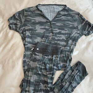 Little Sleepies Camo Pajama Set